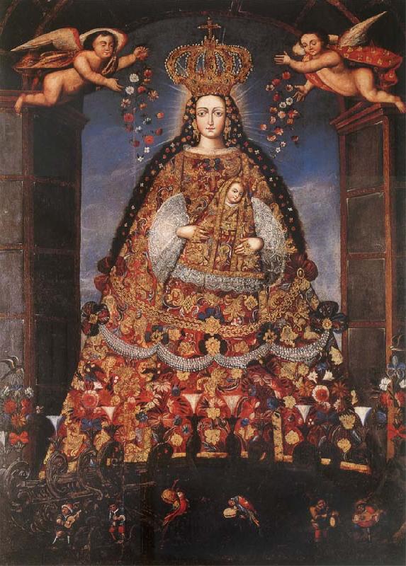 unknow artist The Virgin of Belen oil painting image